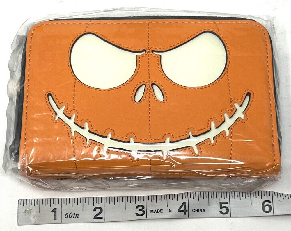 Loungefly Jack Skellington Pumpkin Wallet *GLOW IN THE DARK *New With Tags* NWT